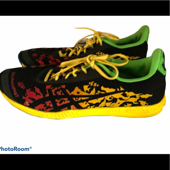 Asics | Shoes | Sics Gelnoosafast Flameblackyellow Running  display picture 2